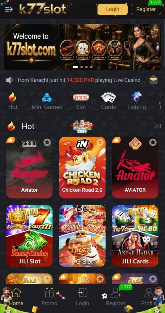 k77slot Game